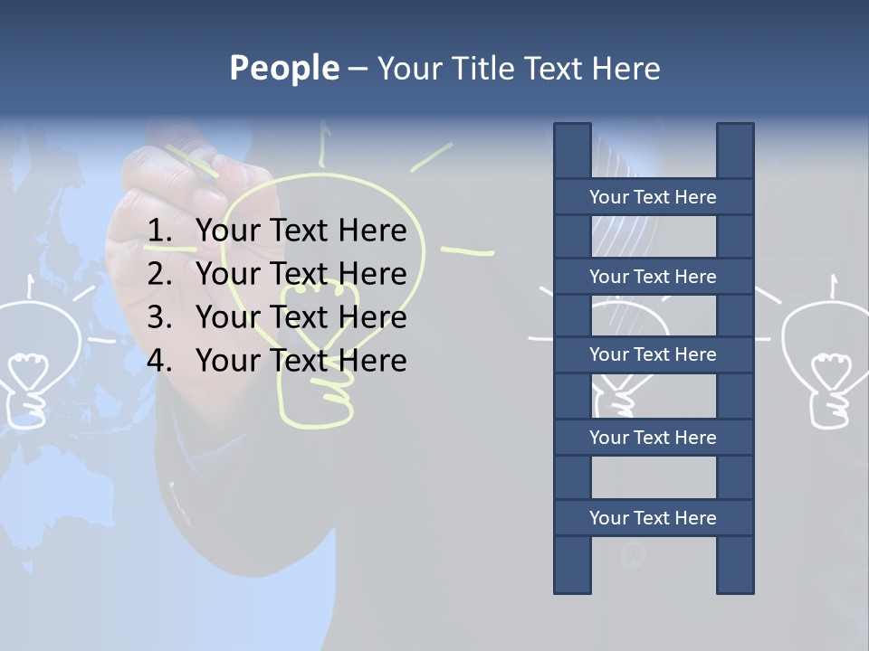 Symbol Environment Sketch PowerPoint Template
