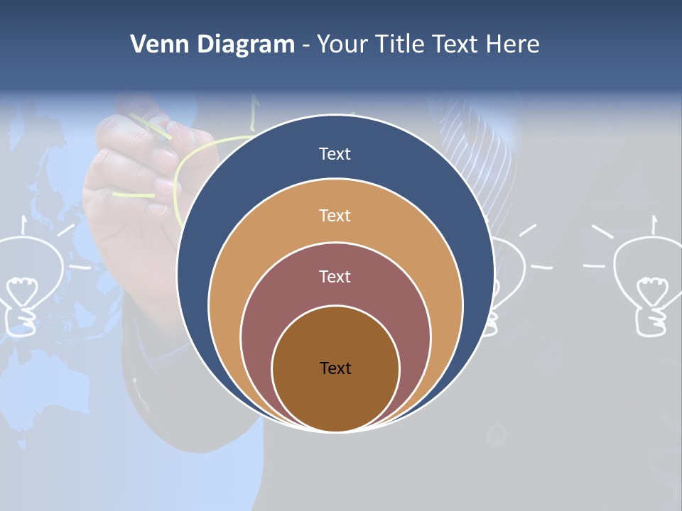 Symbol Environment Sketch PowerPoint Template