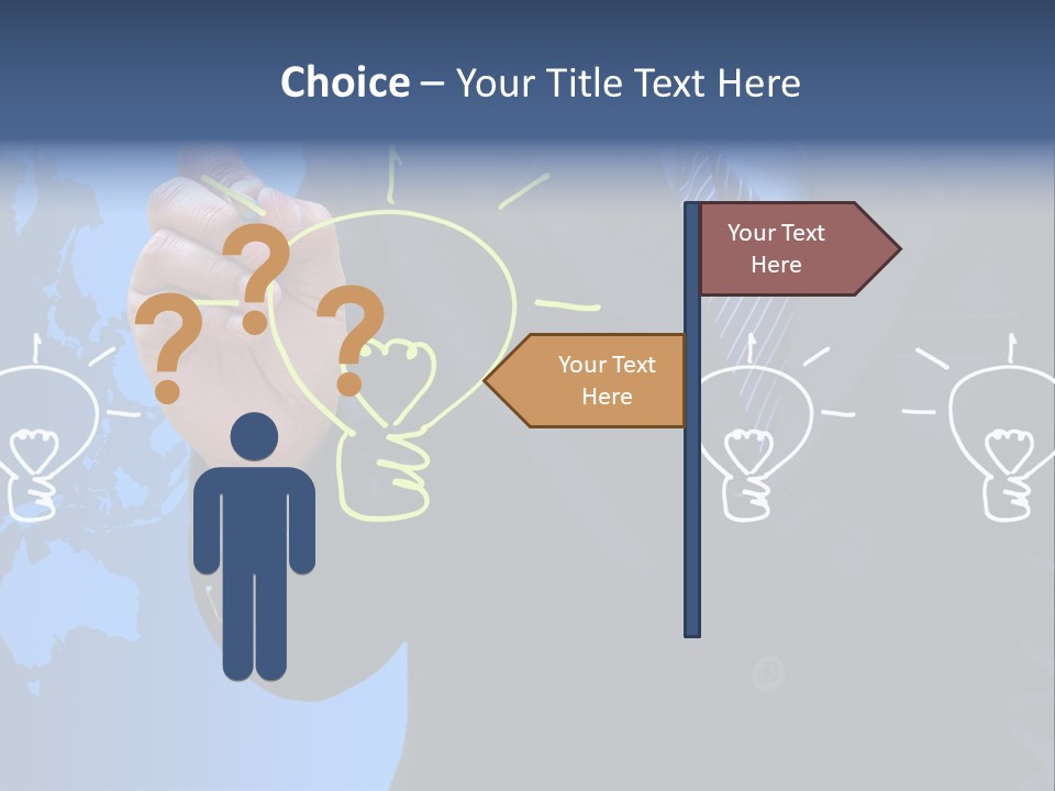 Symbol Environment Sketch PowerPoint Template