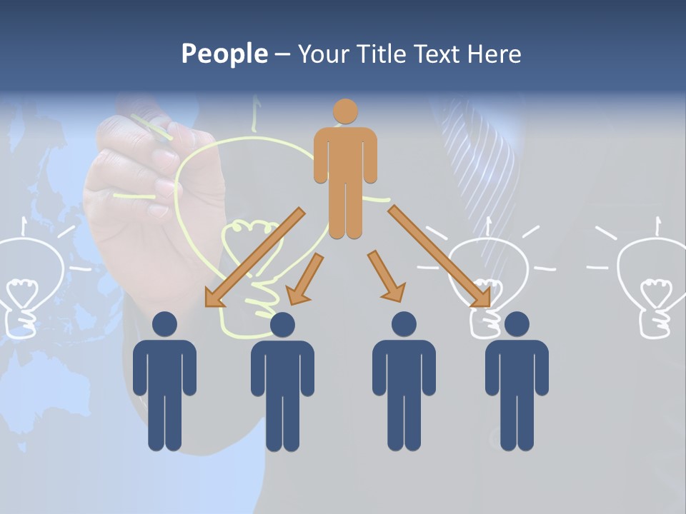 Symbol Environment Sketch PowerPoint Template