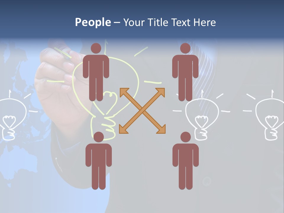 Symbol Environment Sketch PowerPoint Template