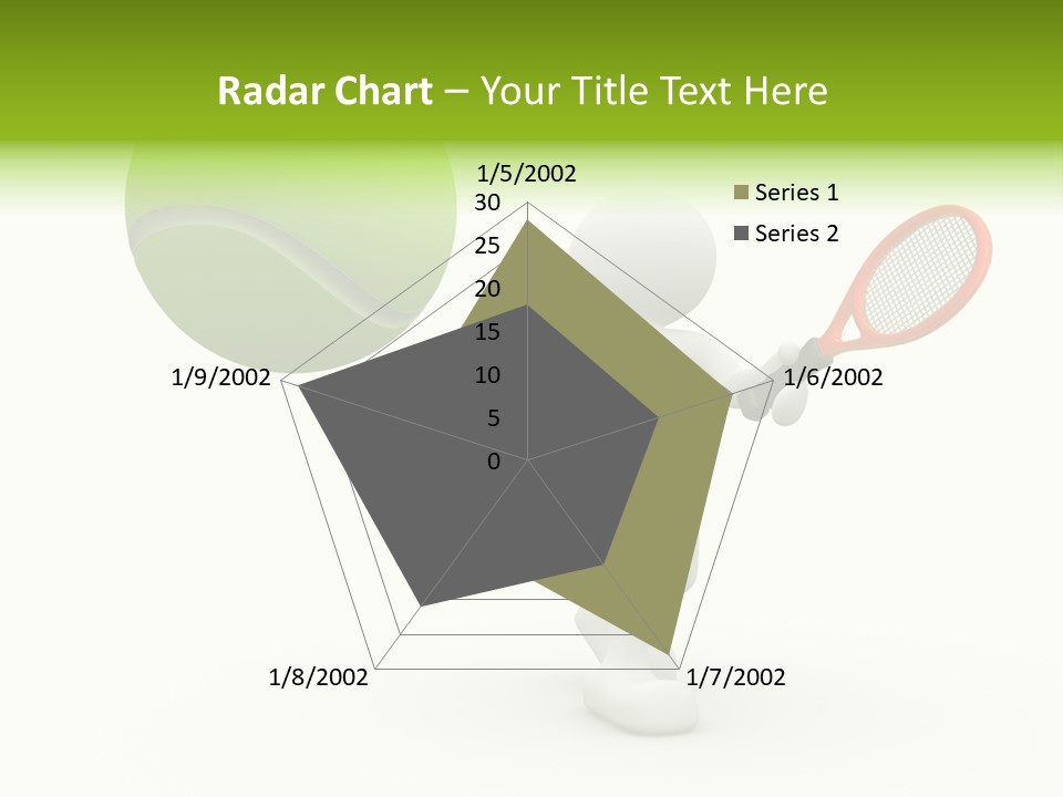 Abstract Success Athlete PowerPoint Template