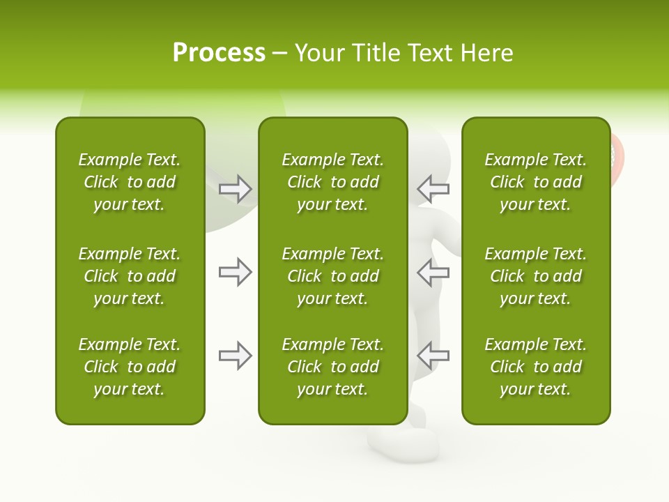 Abstract Success Athlete PowerPoint Template