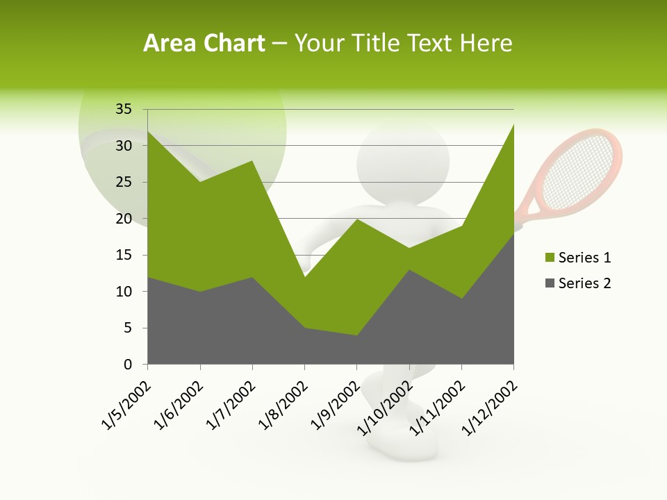 Abstract Success Athlete PowerPoint Template