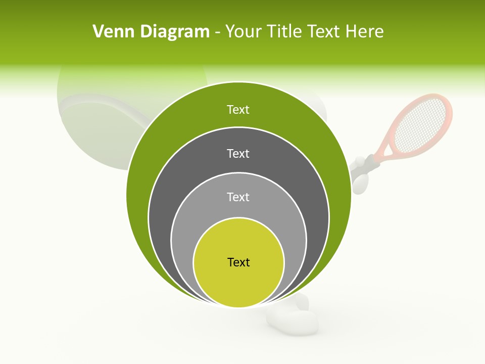 Abstract Success Athlete PowerPoint Template