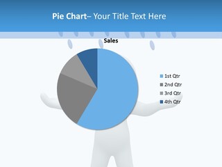 Rainy Storm Men PowerPoint Template