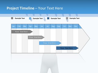 Rainy Storm Men PowerPoint Template