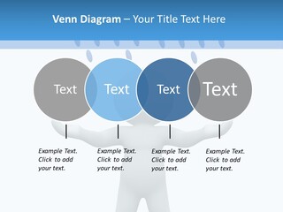 Rainy Storm Men PowerPoint Template