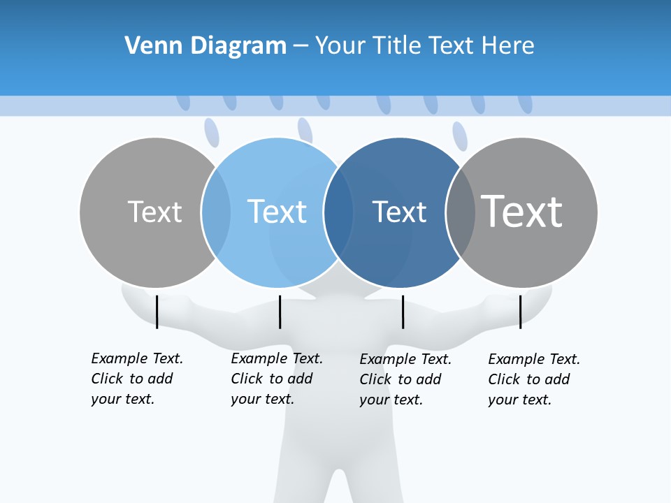 Rainy Storm Men PowerPoint Template