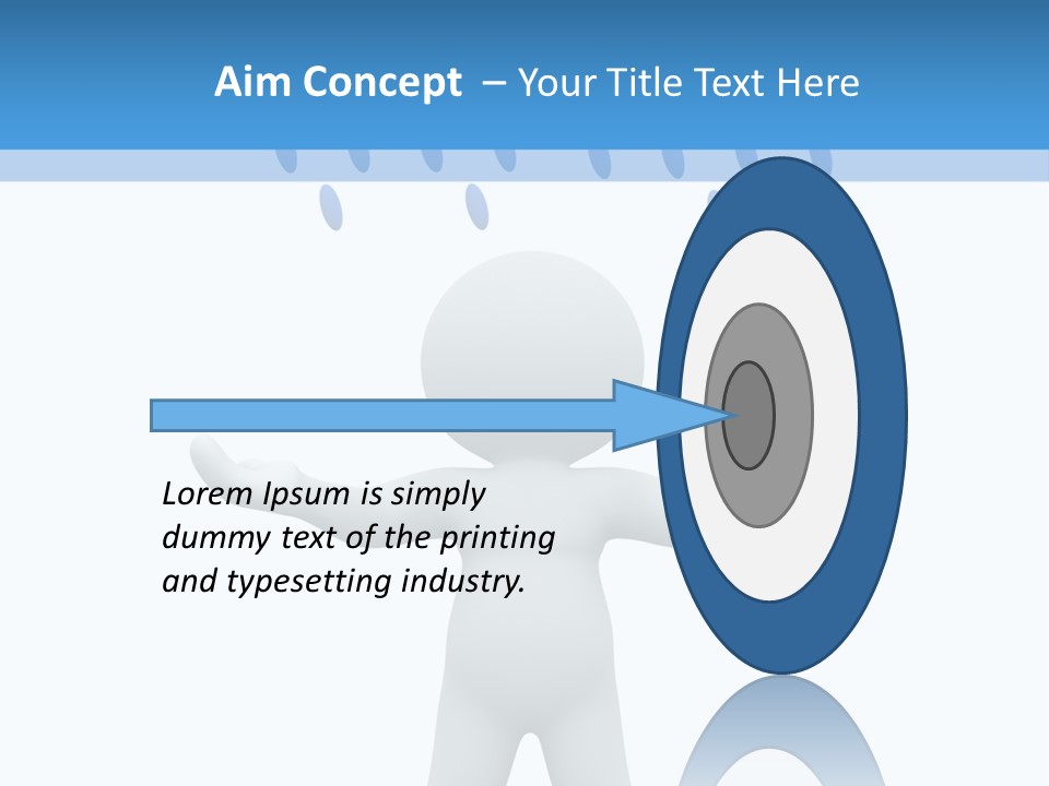 Rainy Storm Men PowerPoint Template