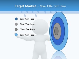Rainy Storm Men PowerPoint Template
