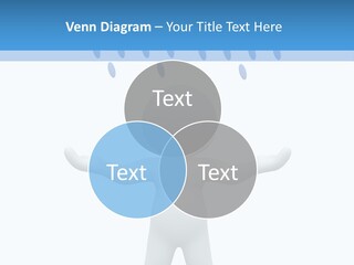 Rainy Storm Men PowerPoint Template