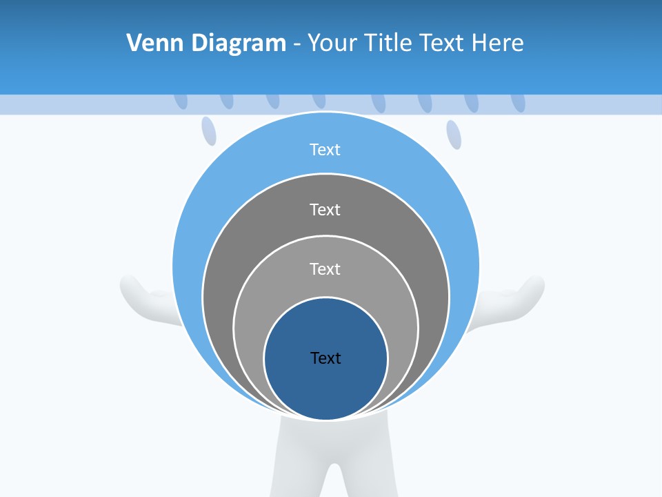 Rainy Storm Men PowerPoint Template