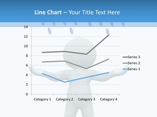 Rainy Storm Men PowerPoint Template