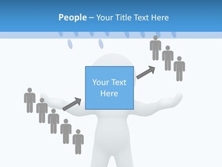 Rainy Storm Men PowerPoint Template