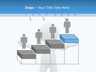 Rainy Storm Men PowerPoint Template