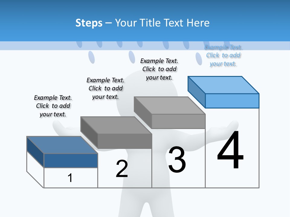 Rainy Storm Men PowerPoint Template