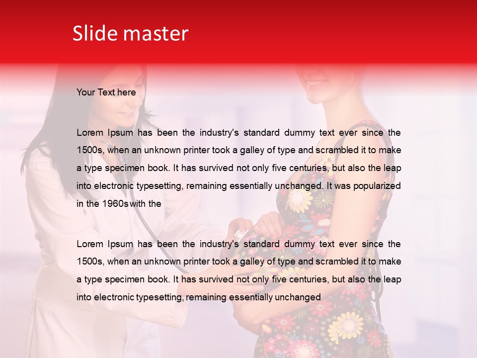 Joy Caring Beauty PowerPoint Template