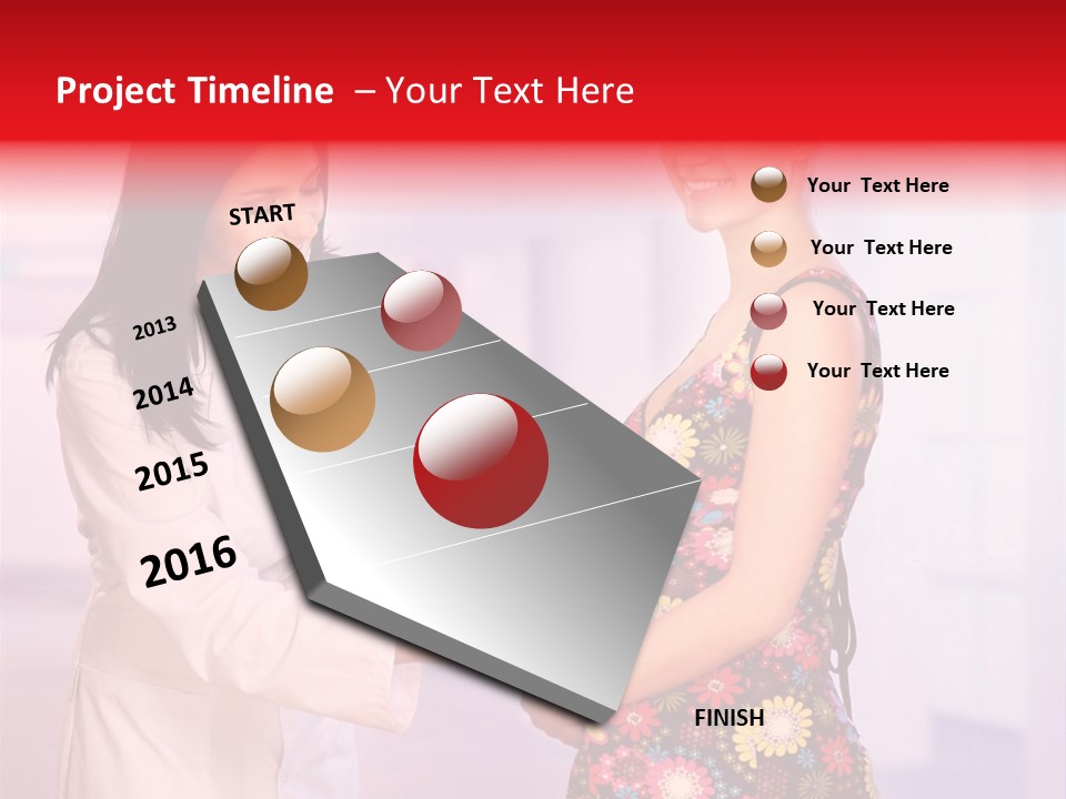 Joy Caring Beauty PowerPoint Template