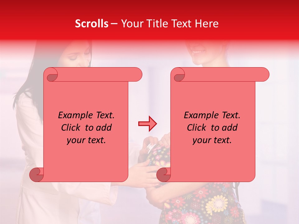Joy Caring Beauty PowerPoint Template