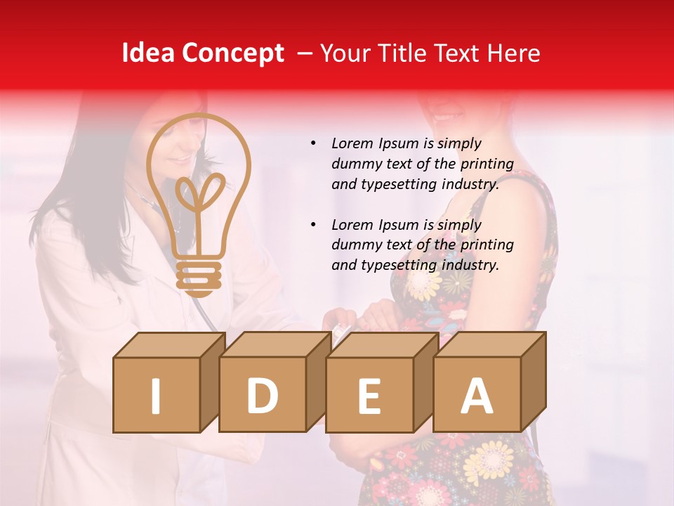 Joy Caring Beauty PowerPoint Template