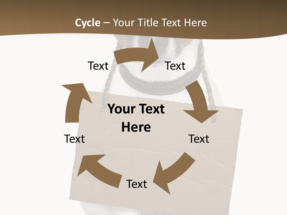 Brown Background Animal PowerPoint Template