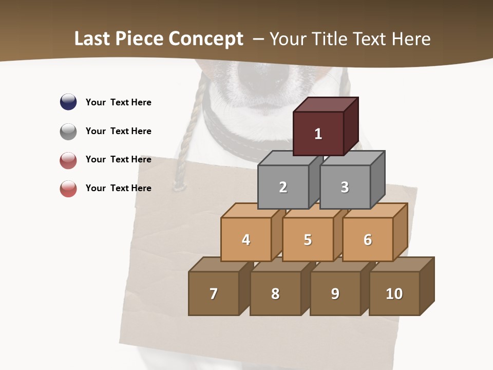 Brown Background Animal PowerPoint Template