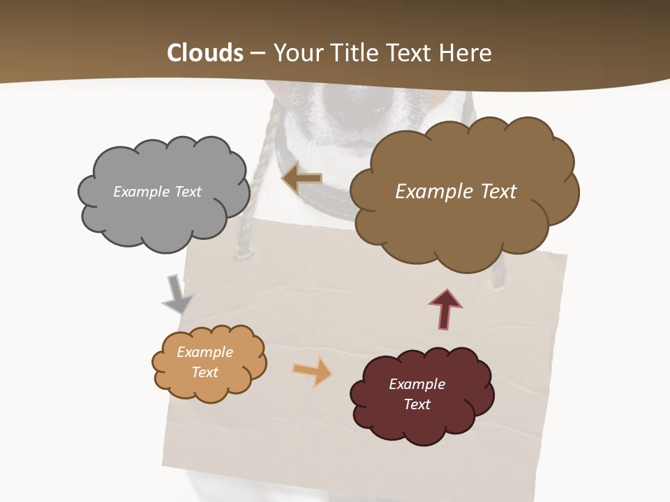 Brown Background Animal PowerPoint Template