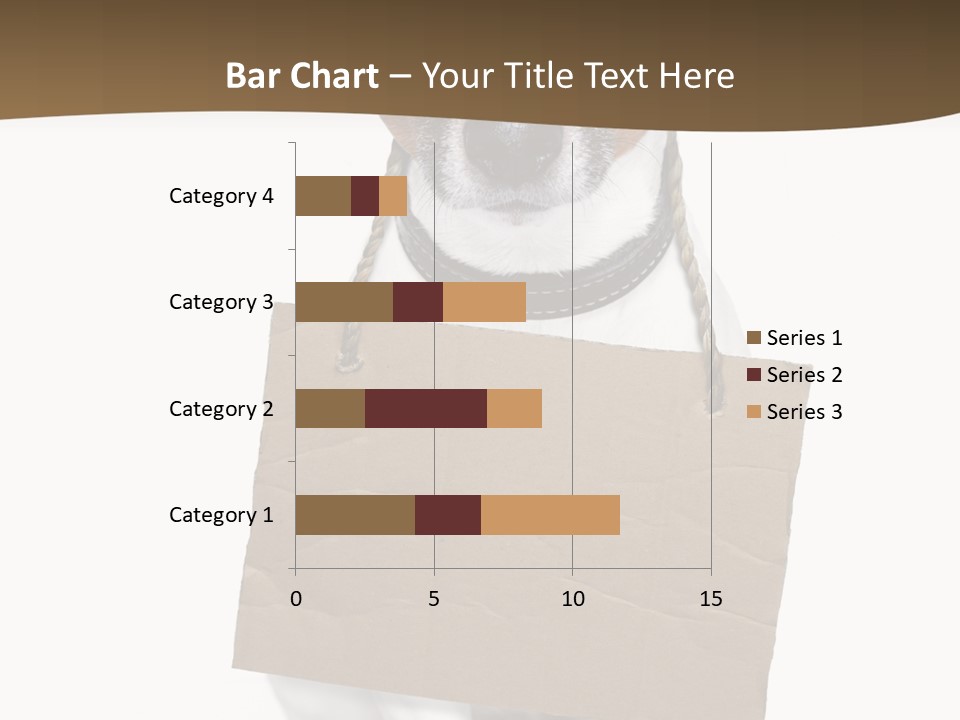 Brown Background Animal PowerPoint Template