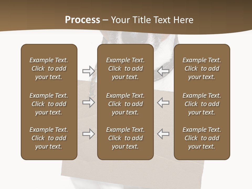 Brown Background Animal PowerPoint Template