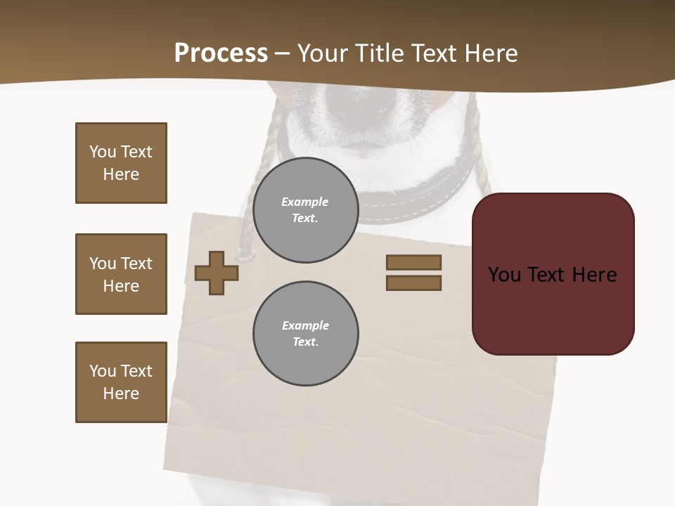 Brown Background Animal PowerPoint Template