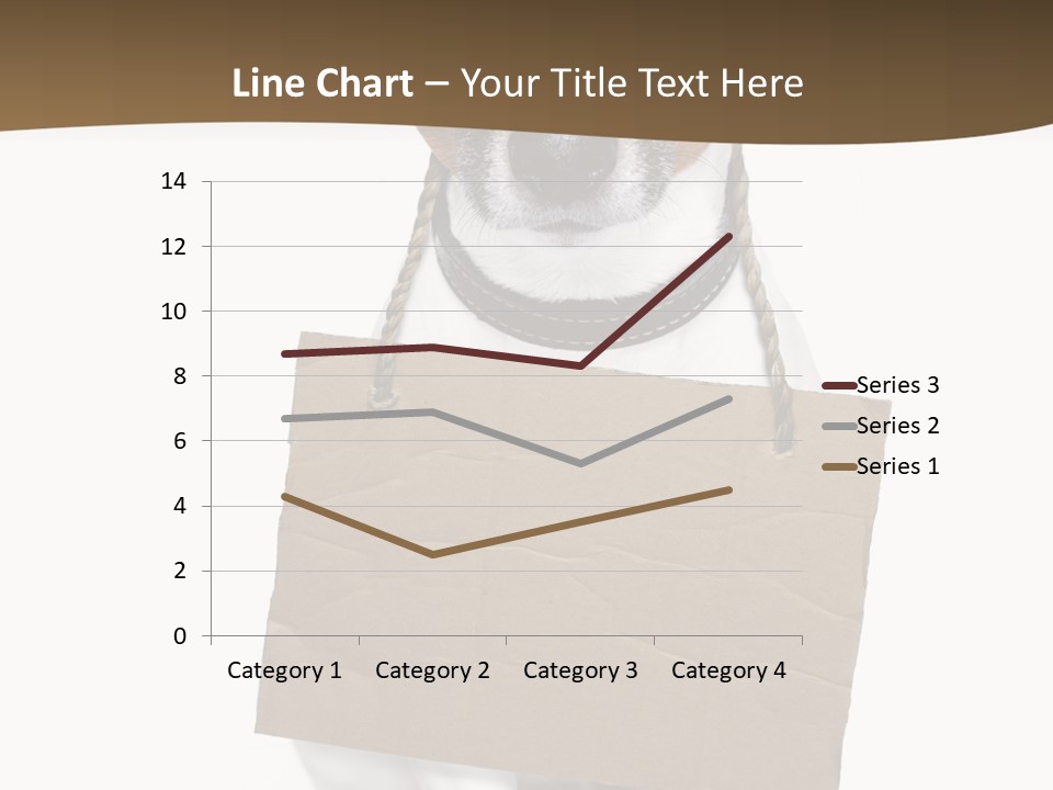 Brown Background Animal PowerPoint Template