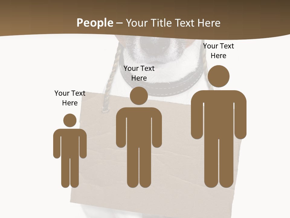 Brown Background Animal PowerPoint Template