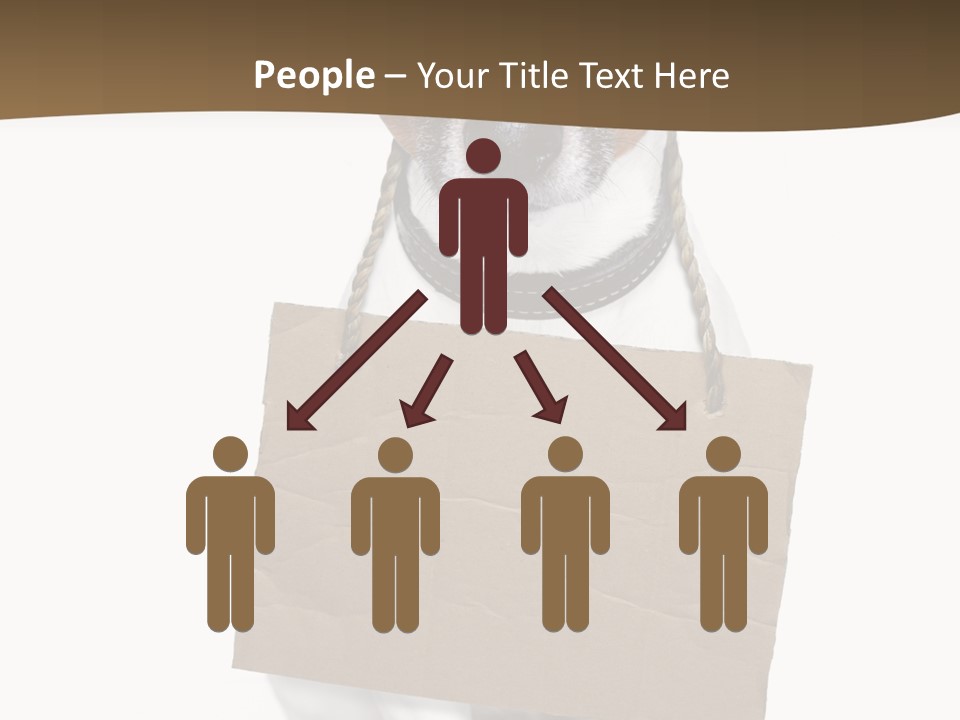 Brown Background Animal PowerPoint Template