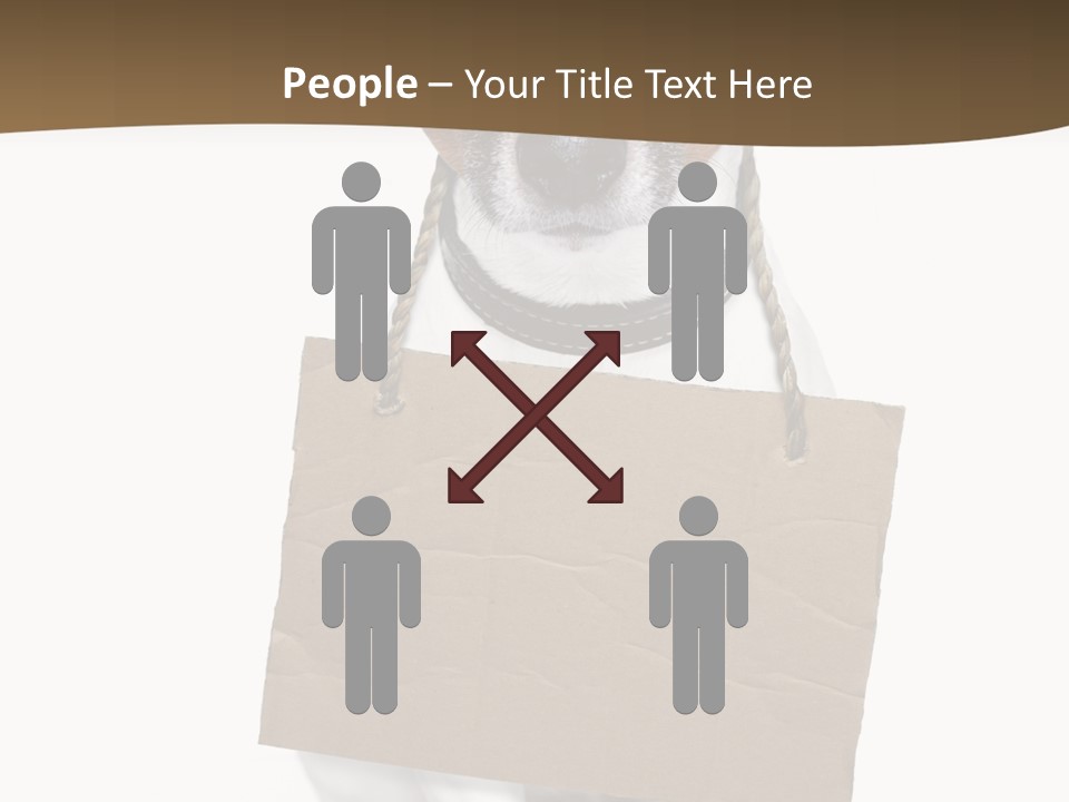 Brown Background Animal PowerPoint Template