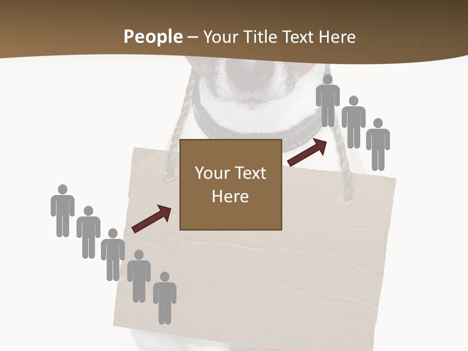 Brown Background Animal PowerPoint Template