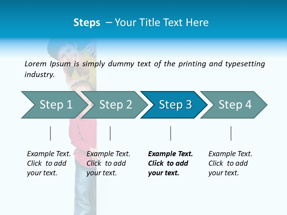 Copy Blank Family PowerPoint Template