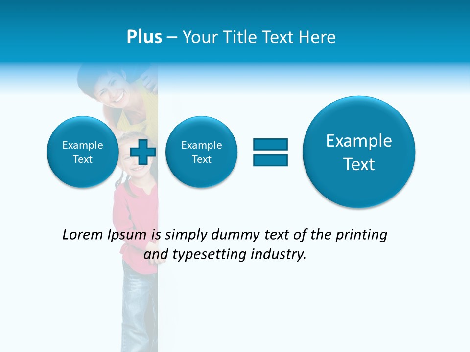 Copy Blank Family PowerPoint Template