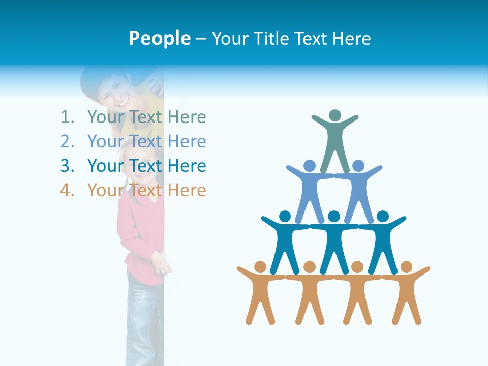 Copy Blank Family PowerPoint Template