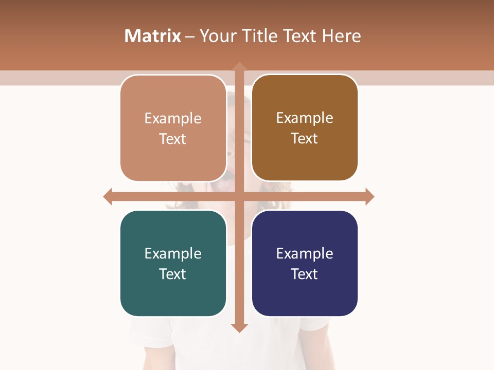 Sweet Caucasian Shout PowerPoint Template