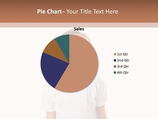 Sweet Caucasian Shout PowerPoint Template