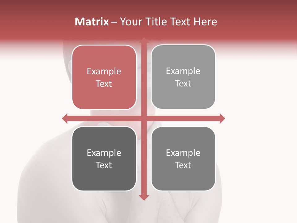 Flu Medicine Male PowerPoint Template