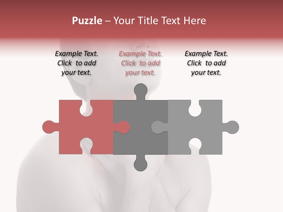 Flu Medicine Male PowerPoint Template