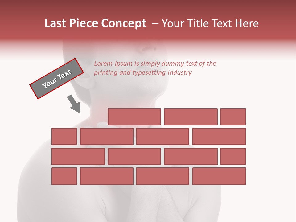 Flu Medicine Male PowerPoint Template