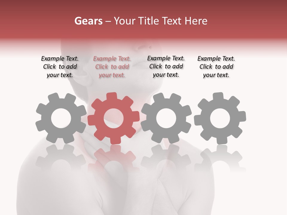 Flu Medicine Male PowerPoint Template