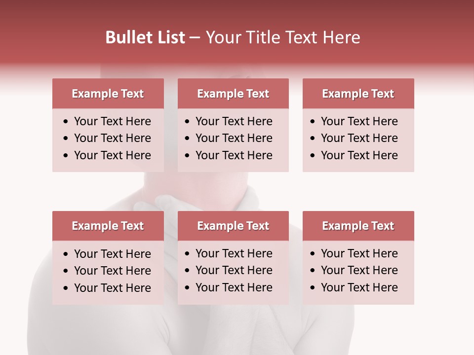 Flu Medicine Male PowerPoint Template