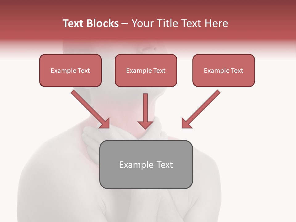 Flu Medicine Male PowerPoint Template