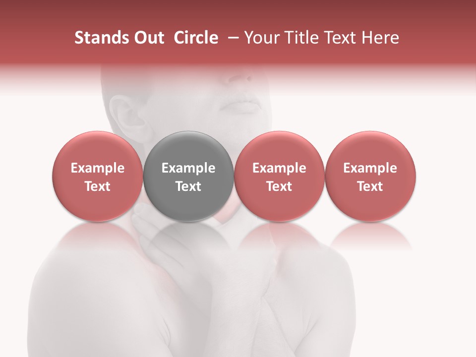 Flu Medicine Male PowerPoint Template