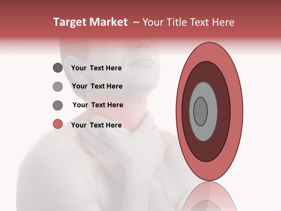 Flu Medicine Male PowerPoint Template