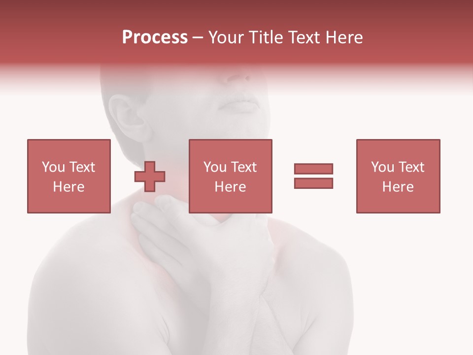 Flu Medicine Male PowerPoint Template